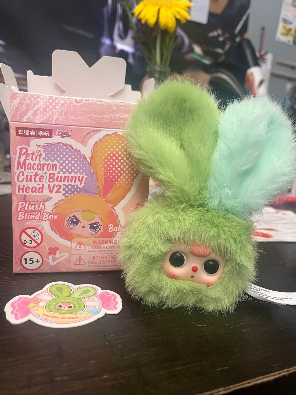 Baby three Petit macaron cute bunny head volume 2